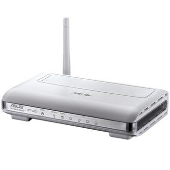 RT-G32 - ASUS - Wireless-G Router 1 X 10/100Base-Tx Network Wan 4 X 10/100Base-Tx Network Lan Ieee 802.11B/G 54Mbps