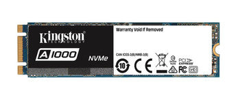 SA1000M8/240G - Kingston - A1000 Series 240GB TLC PCI Express 3.0 x2 NVMe M.2 2280 Internal Solid State Drive (SSD)