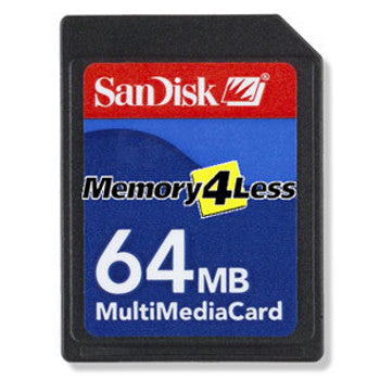 SDMB-64-470/A10 - Sandisk - 64Mb Multimedia Memory Card