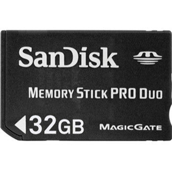SDMSPD-032G-A11 - Sandisk - 32Gb Memory Stick Pro Duo Memory Card For Sony Digital Cameras