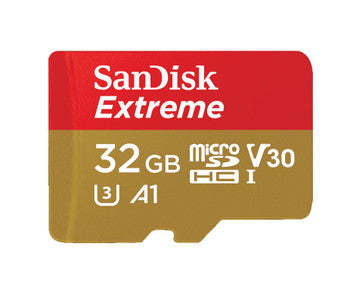SDSQXVF-032G-CN6AA - Sandisk - Extreme 32Gb Class 10 Microsdhc Uhs-I Flash Memory Card For Action Cameras