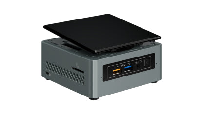 NUC6CAYH - Intel - PC/workstation barebone Black, Gray BGA 1296 J3455 1.5 GHz