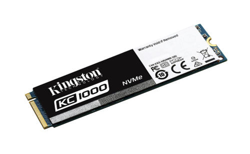 SKC1000/240G - Kingston - KC1000 Series 240GB MLC PCI Express 3.0 x4 NVMe M.2 2280 Internal Solid State Drive (SSD)
