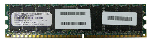 SM5723245D4E0CHMBH - Smart Modular - 256MB PC2100 DDR-266MHz Registered ECC CL2.5 184-Pin DIMM 2.5V Memory Module