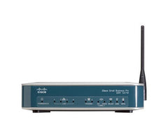 SRP527W-K9-G1 - Cisco - SRP 527W Wireless Broadband Router 54 Mbps 1 x ADSL Network WAN 4 x 10/100Base-TX Network LAN 2 FXS 1 FXO IEEE 802.11n (draft) (Re