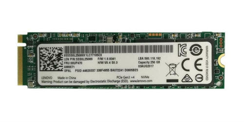 SSD0F66181 - Lenovo - 256GB MLC PCI Express 3.0 x4 NVMe M.2 2280 Internal Solid State Drive (SSD)