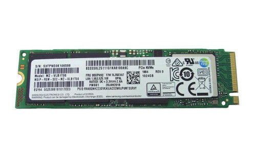 SSD0H55413 - Lenovo - 1TB TLC PCI Express 3.0 x4 NVMe M.2 2280 Internal Solid State Drive (SSD)