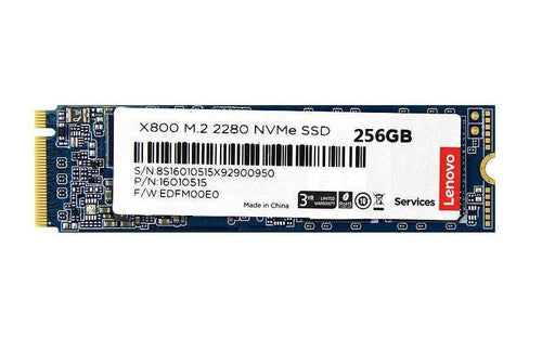 SSS0L25089 - Lenovo - 256GB MLC PCI Express 3.0 x4 NVMe M.2 2280 Internal Solid State Drive (SSD)