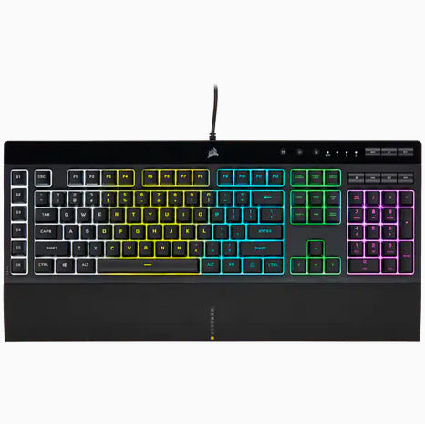 CH-9226965-NA - Corsair - K55 RGB PRO + KATAR PRO Gaming Bundle keyboard Black