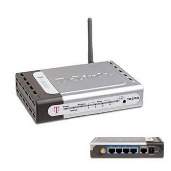 TM-G5240 - D LINK |D-LINK 54Mbps 802.11G Wireless Lan/Firewall 4-Port Router Works With T-Mobile Hotspot Phones
