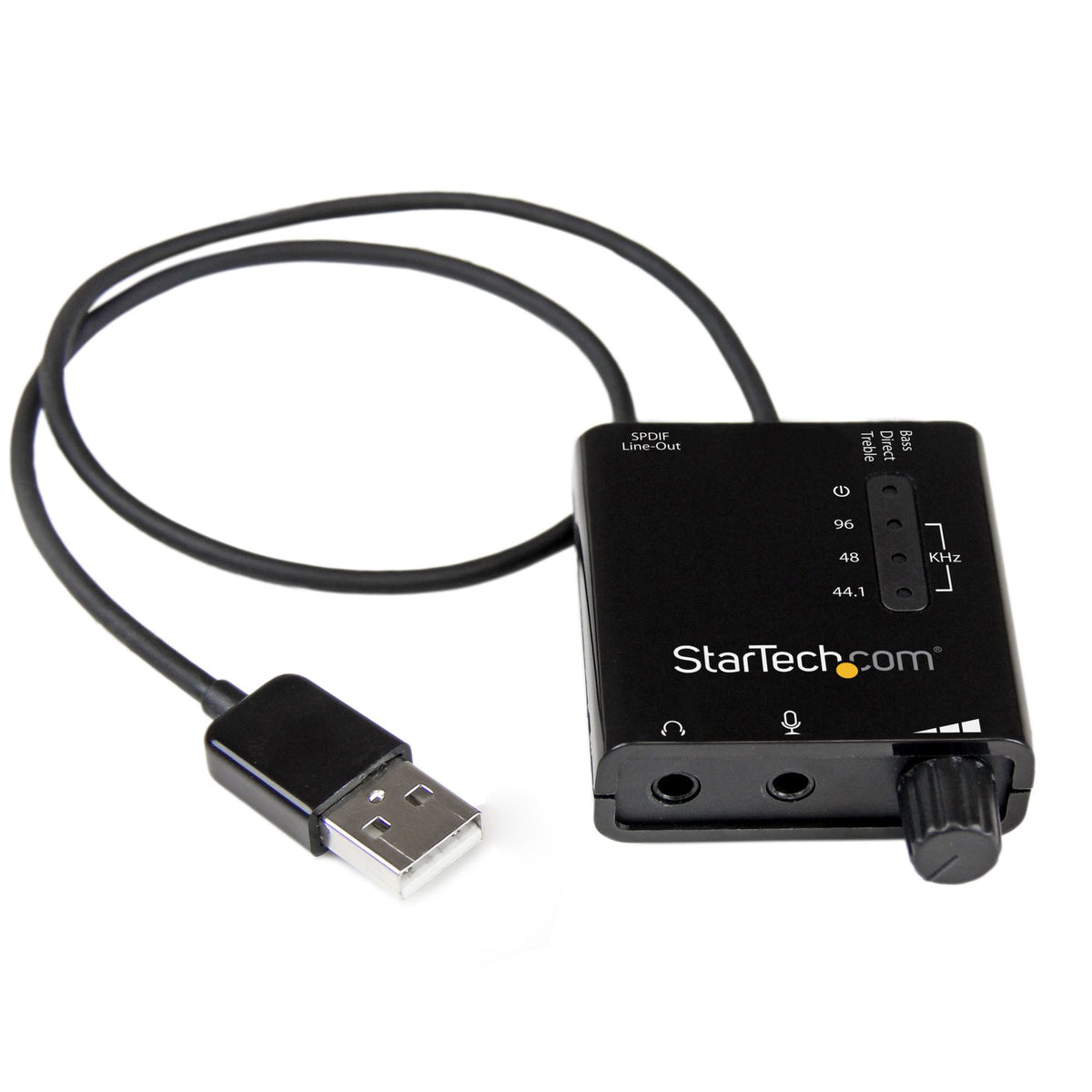 ICUSBAUDIO2D - StarTech.com - audio card 5.1 channels USB