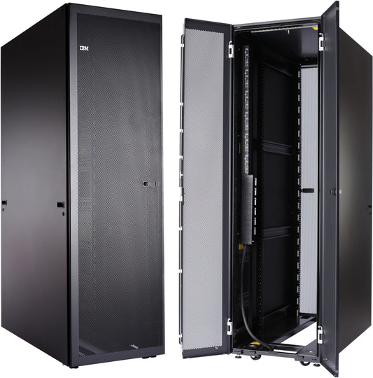 93614PX - Lenovo - IBM rack cabinet 42U Freestanding rack Black