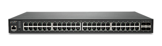 02-SSC-8383 - SonicWall - S14-48FPOE Managed L2 Gigabit Ethernet (10/100/1000) Power over Ethernet (PoE) 1U Black