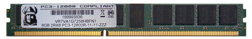 VR7VA1G7258HBFN1 - Viking - 8GB PC3-12800 DDR3-1600MHz ECC Registered CL11 240-Pin DIMM Very Low Profile (VLP) Dual Rank Memory Module