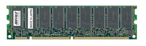 VS133-E256/ME - Buffalo - 256MB PC133 133MHz ECC Unbuffered CL3 168-Pin DIMM Memory Module
