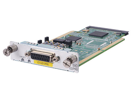 JG604A - Hewlett Packard Enterprise - MSR 1-port E1/CE1/PRI SIC network switch module