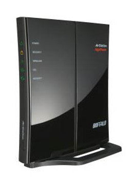 WBMR-HP-GN - Buffalo - AirStation ADSL2/Modem High Power 150Mbps Wireless-N Router