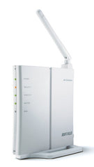 WCR-GN - Buffalo - AirStation Wireless Router IEEE 802.11n ISM Band 150 Mbps Wireless Speed 4 x Network Port 1 x Broadband Port
