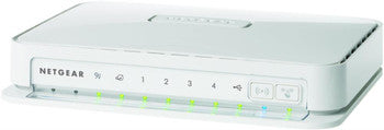 WNR2200 - NetGear - Wireless N300 Broadband Router with 4-Port Switch