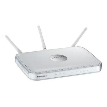 WPNT834 - NetGear - RangeMax 240Mbps (4x 10/100Mbps LAN with 1x 10/100Mbps WAN Ports) 802.11b/g Wireless Router