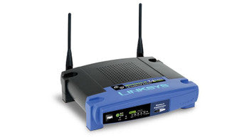 WRT54G1 - LINKSYS - Wrt54G Ver.2 Wireless-G Broadband Router 4-Port Switch With Adapter & Ethernet Cable