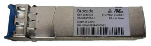 XBR-000172 - Brocade - 8Gbps 8GBase-LR Single-mode Fiber 10km 1310nm Duplex LC Connector SFP+ Transceiver (8-Pack)