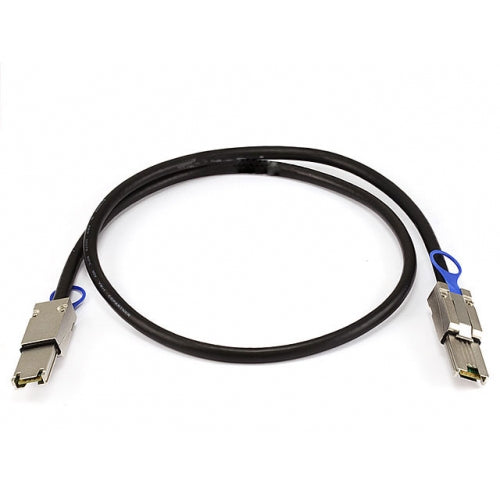 CAB-SAS10M-8088 - QNAP - Serial Attached SCSI (SAS) cable 39.4" (1 m) Black