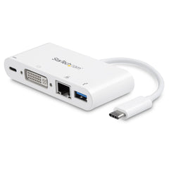DKT30CDVPD - StarTech.com - notebook dock/port replicator Wired USB 3.2 Gen 1 (3.1 Gen 1) Type-C White