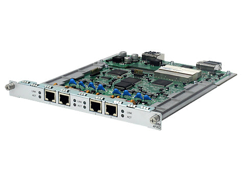 JG447A - Hewlett Packard Enterprise - MSR 4-port FXO HMIM network switch module