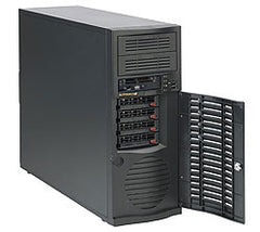 CSE-733TQ-500B - Supermicro - computer case Mini Tower Black 500 W
