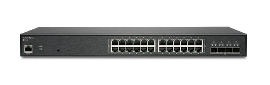 02-SSC-8374 - SonicWall - SWS14-24 Managed L2 Gigabit Ethernet (10/100/1000) 1U Black