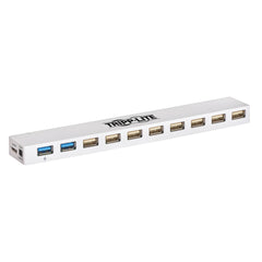 U360-010C-2X3 - Tripp Lite - interface hub USB 3.2 Gen 1 (3.1 Gen 1) Micro-B 5000 Mbit/s White