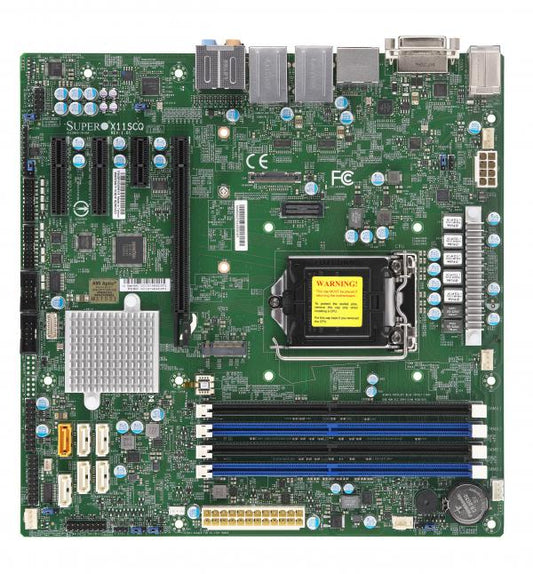 MBD-X11SCQ-O - Supermicro - X11SCQ Intel Q370 LGA 1151 (Socket H4) micro ATX