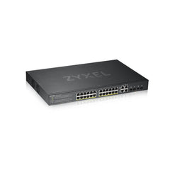 GS1920-24HPV2 - Zyxel - GS1920-24HPv2 Managed Gigabit Ethernet (10/100/1000) Power over Ethernet (PoE) Black