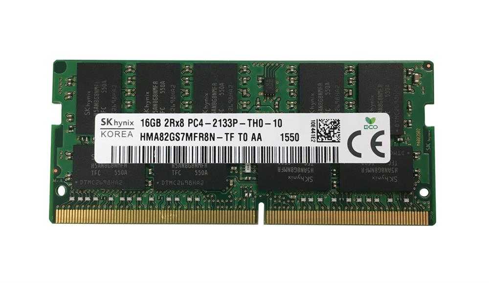 HMA82GS7MFR8N-TF - Hynix - 16Gb Pc4-17000 Ddr4-2133Mhz Ecc Unbuffered Cl15 260-Pin Sodimm 1.2V Dual Rank Memory Module