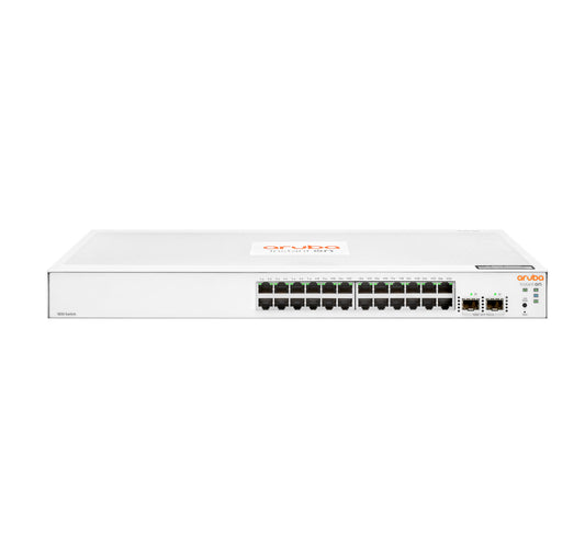 JL812A - HPE - Aruba Instant On 1830 24G 2SFP Switch - 24 Ports - Manageable - Gigabit Ethernet - 10/100/1000Base-T 100/1000Base-X - 2 Layer Supported - Modular - 2 SFP Slots - Power Supply - 7.80 W Power