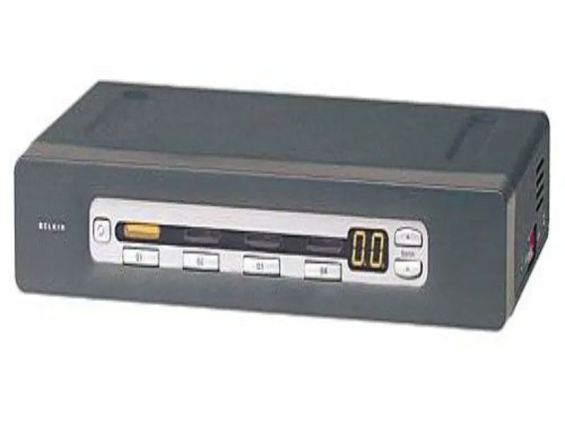 F1DA104T - Belkin - OmniView PRO2 Series 4-Port PS/2 USB Rack-Mountable KVM Switch with On-Screen Display
