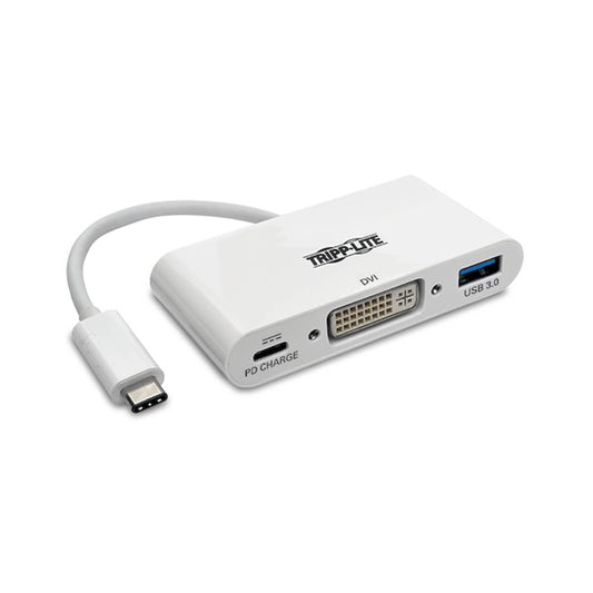 U444-06N-DU-C - Tripp Lite - interface hub USB 3.2 Gen 1 (3.1 Gen 1) Type-C 5000 Mbit/s White