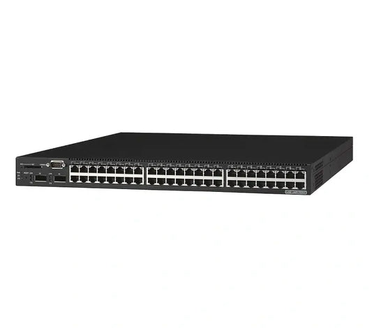 FSM7250P-100NES - Netgear - 48-Port 10/100/1000Base-T Layer-2 Unmanaged Fast Ethernet Switch with 2 Ethernet Ports & 2 Shared SFP Ports