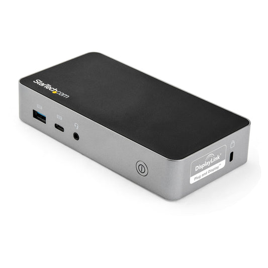 DK30CHHPD - StarTech.com - notebook dock/port replicator Wired USB 3.2 Gen 1 (3.1 Gen 1) Type-C Black, Silver