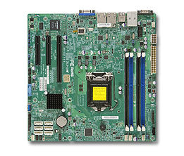 MBD-X10SLM+-F-B - Supermicro - X10SLM+-F Intel® C224 LGA 1150 (Socket H3) micro ATX