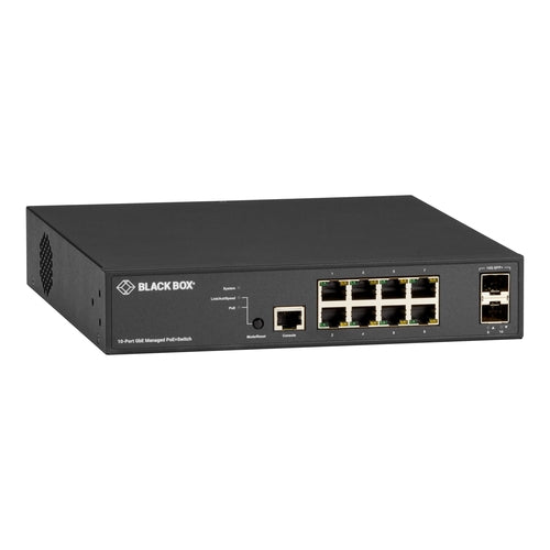 LPB3010A - Black Box - network switch Managed L2+ Gigabit Ethernet (10/100/1000) Power over Ethernet (PoE)
