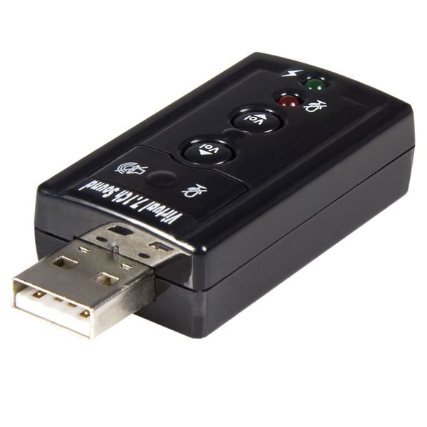 ICUSBAUDIO7 - StarTech.com - audio card 7.1 channels USB