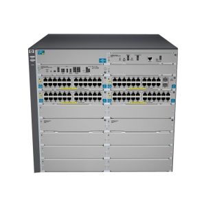 J9639A#ABB - HP - E8212-92G-PoE+/2XG-SFP+ v2 zl Switch Chassis 10 Slot x Yes 2 x SFP+, 8 x Expansion Slot