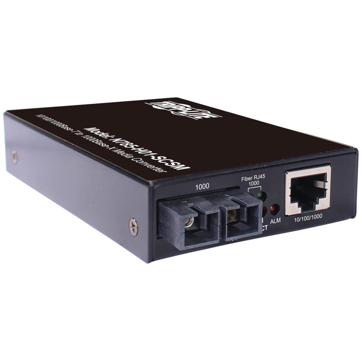 N785-H01-SCSM - Tripp Lite - network media converter 1000 Mbit/s 1310 nm Single-mode Black