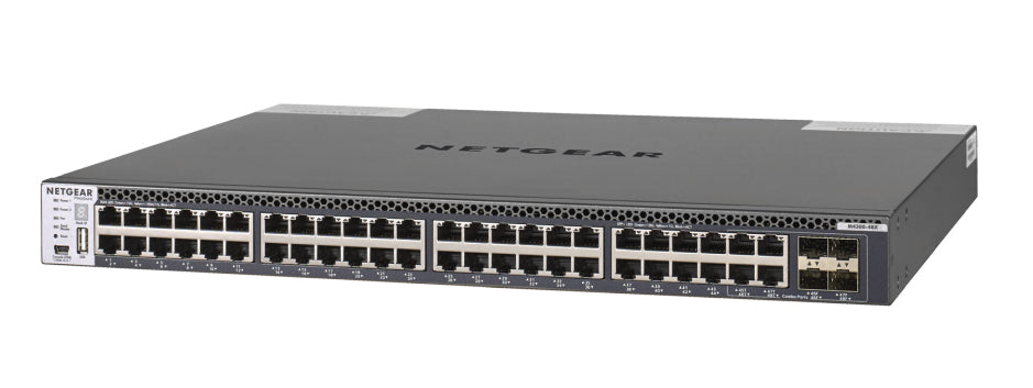 XSM4348CS-100NES - Netgear - NETGEAR M4300-48X Managed L3 10G Ethernet (100/1000/10000) 1U Black