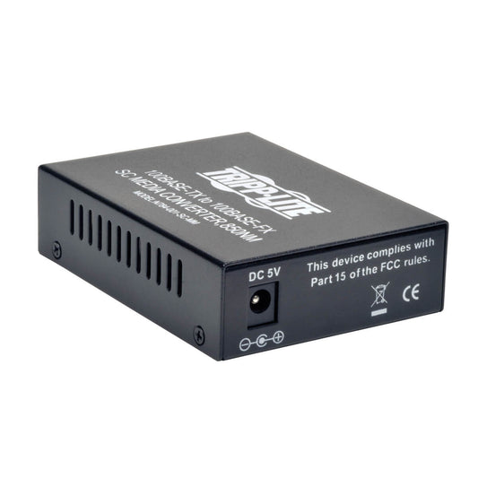 N784-001-SC-MM - Tripp Lite - network media converter 100 Mbit/s 850 nm Multi-mode Black
