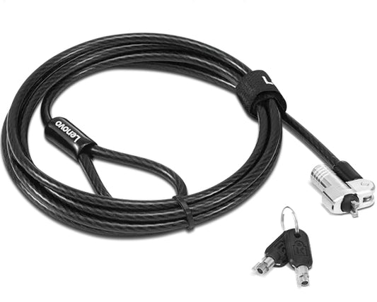 4XE1B81915 - Lenovo - NanoSaver cable lock Black 70.9" (1.8 m)