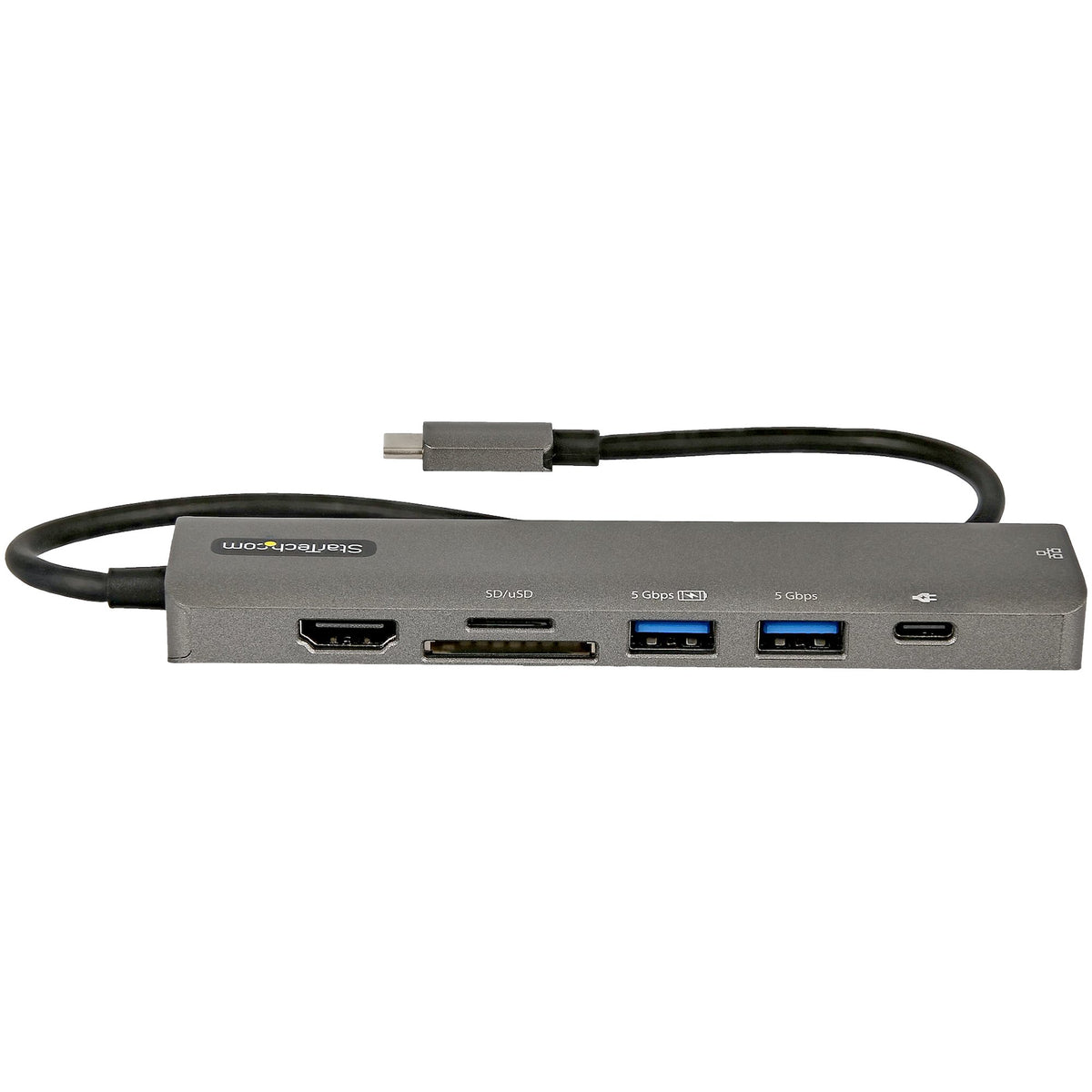 DKT30CHSDPD1 - StarTech.com - notebook dock/port replicator Wired USB 3.2 Gen 1 (3.1 Gen 1) Type-C Black, Gray