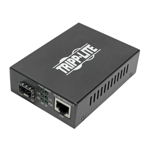 N785-P01-SFP - Tripp Lite - network media converter 1000 Mbit/s Multi-mode, Single-mode Black